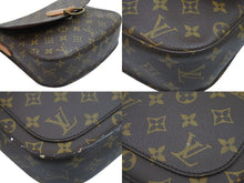 Load image into Gallery viewer, Louis Vuitton ルイヴィトン ショルダーバッグ サンクルーGM M51242 モノグラム ゴールド金具 美品 中古 52328