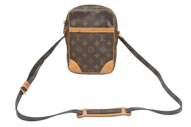 LOUIS VUITTON ルイ・ヴィトン モノグラム ダヌーブ ショルダーバッグ M45266 ゴールド金具 ロゴ 良品 中古 52329