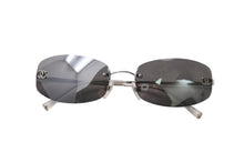Load image into Gallery viewer, CHANEL シャネル ココマーク サングラス シルバー アイウェア メガネ 小物 57□19 4002 良品 中古 52334