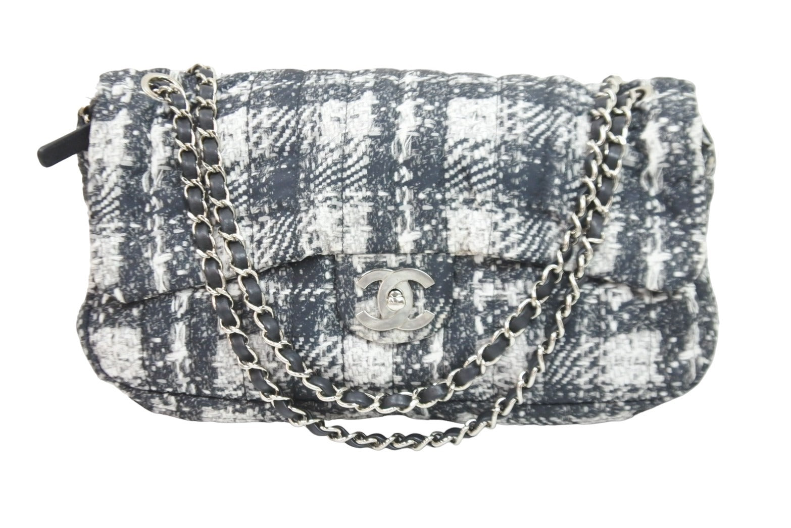 CHANEL ツイードチェックショルダーバッグ 非売品 ノベルティグッズ