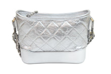 Load image into Gallery viewer, CHANEL シャネル ショルダーバッグ ガブリエル ヴィンテージカーフ チェーンショルダーバッグ 24番台 シルバー×ゴールド金具