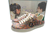 Load image into Gallery viewer, GUCCI グッチ エース フローラル スニーカー マルチカラー ロゴ 花 靴 レザー 636357 サイズ6 美品 中古 52356