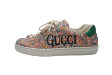 Load image into Gallery viewer, GUCCI グッチ エース フローラル スニーカー マルチカラー ロゴ 花 靴 レザー 636357 サイズ6 美品 中古 52356