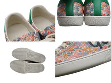 Load image into Gallery viewer, GUCCI グッチ エース フローラル スニーカー マルチカラー ロゴ 花 靴 レザー 636357 サイズ6 美品 中古 52356