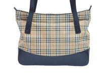 Load image into Gallery viewer, Burberry バーバリー ハンドバッグ ノバチェック キャンバス ブラウン 中古 52373