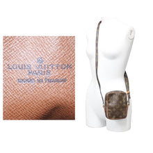 Load image into Gallery viewer, LOUIS VUITTON ルイ・ヴィトン ショルダーバッグ ミニダヌーブ モノグラム M45268 PVC レザー ゴールド金具 良品 中古 52376