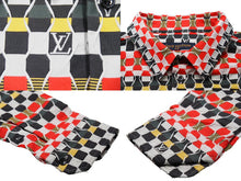 Load image into Gallery viewer, LOUIS VUITTON ルイ・ヴィトン アーメンブレイクレギュラー長袖シャツ ポリエステル アクリル マルチカラー 4L 美品 中古 52395