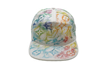 Load image into Gallery viewer, LOUISVUITTON ルイヴィトン キャスケット キャップ モノグラムパステル ホワイト マルチカラー 58 美品 中古 52399