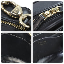 Load image into Gallery viewer, Christian Dior クリスチャンディオール レディディオール ハンドバッグ ショルダーバッグ ブラック レザー 美品 中古 52403
