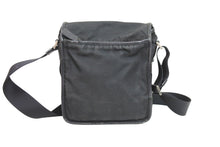 Load image into Gallery viewer, PRADA プラダ ショルダーバッグ V167 三角プレート ブラック ナイロン シルバー金具 イタリア製 良品 中古 52413