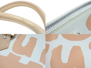 LOUIS VUITTON ルイヴィトン ハンドバッグ モノグラム グラフィティ アルマPM オリゾンタル ベージュ M92178 中古 52520