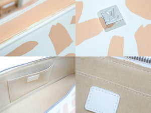 LOUIS VUITTON ルイヴィトン ハンドバッグ モノグラム グラフィティ アルマPM オリゾンタル ベージュ M92178 中古 52520