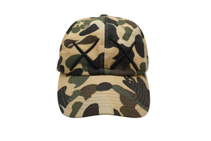 ★美品★ アベイシングエイプ　BAPE カモフラージュ ベースボールキャップ A Bathing ape アベイシングエイプ BAPE KAWS カウズ キャップ