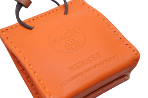 新品同様 HERMES エルメス キーホルダー・キーチャーム アニョーミロ バッグチャーム D AM刻印 079065CA FEU/GOLD 中古 52620
