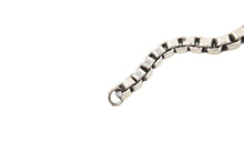 Load image into Gallery viewer, TIFFANY&amp;CO ティファニー ベネチアン ブレスレット アクセサリー スクエアリング シルバー925 15.0g 美品 中古 52626