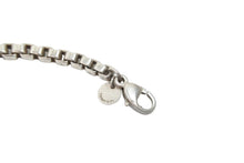 Load image into Gallery viewer, TIFFANY&amp;CO ティファニー ベネチアン ブレスレット アクセサリー スクエアリング シルバー925 15.9g 美品 中古 52627