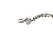Load image into Gallery viewer, TIFFANY&amp;CO ティファニー ベネチアン ブレスレット アクセサリー スクエアリング シルバー925 15.9g 美品 中古 52627