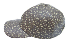 Load image into Gallery viewer, BURBERRY バーバリー キャップ 帽子 TB モノグラム BURW01W ブラウン イタリア製 サイズL 美品 中古 52635
