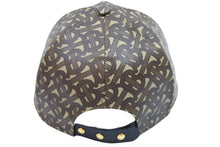 Load image into Gallery viewer, BURBERRY バーバリー キャップ 帽子 TB モノグラム BURW01W ブラウン イタリア製 サイズL 美品 中古 52635