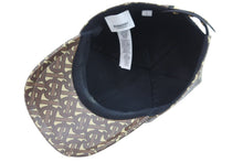 Load image into Gallery viewer, BURBERRY バーバリー キャップ 帽子 TB モノグラム BURW01W ブラウン イタリア製 サイズL 美品 中古 52635