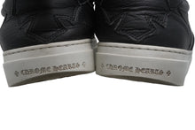 Load image into Gallery viewer, CHROME HEARTS クロムハーツ スニーカー スリッポン ローファー 42 レザー シルバー925 ガンメンタル金具 ブラック 良品 中古 52655
