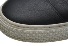 Load image into Gallery viewer, CHROME HEARTS クロムハーツ スニーカー スリッポン ローファー 42 レザー シルバー925 ガンメンタル金具 ブラック 良品 中古 52655