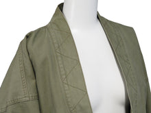 Load image into Gallery viewer, VISVIM ビズビム ジャケット SANJURO BENNY 0119205013028 サンジュウロウ 着物 カーキ コットン サイズ3 美品 中古 52658