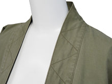 Load image into Gallery viewer, VISVIM ビズビム ジャケット SANJURO BENNY 0119205013028 サンジュウロウ 着物 カーキ コットン サイズ3 美品 中古 52658