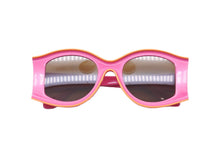 Load image into Gallery viewer, LOEWE ロエベ × パウラズ イビザ バタフライ サングラス ピンク オレンジ 52□22 LW40047U アイウェア 小物 美品 中古 52692