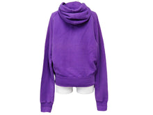 Load image into Gallery viewer, DSQUARED2 ディースクエアード パーカー 03AW コットン パープル XG004 サイズS ゴールド金具 美品 中古 52694