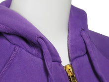 Load image into Gallery viewer, DSQUARED2 ディースクエアード パーカー 03AW コットン パープル XG004 サイズS ゴールド金具 美品 中古 52694