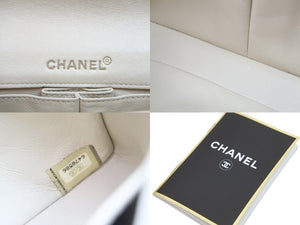 CHANEL シャネル チェーンショルダーバッグ チョコバー A15316 6番台 ベージュ ゴールド金具 良好 中古 52749