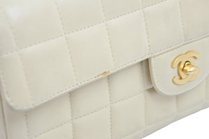 CHANEL シャネル チェーンショルダーバッグ チョコバー A15316 6番台 ベージュ ゴールド金具 良好 中古 52749