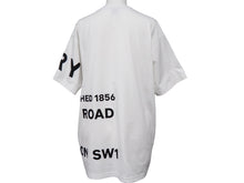 Load image into Gallery viewer, BURBERRY バーバリー 半袖Ｔシャツ S2012093 HORSEFERRY オーバーサイズ ホワイト ブラック コットン XS 美品 中古 52757