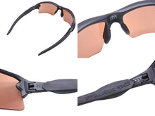 Load image into Gallery viewer, Oakley オークリー Flak 2.0 サングラス ナローユニバーサルフィット ○○9188-9059 ブラック レッド サイズ59○12 美品 中古 52761