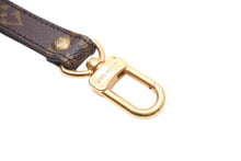 Load image into Gallery viewer, LOUIS VUITTON ルイヴィトン ショルダーストラップ J75011 モノグラムブラウン ゴールド金具 美品 中古 52773