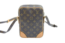 Load image into Gallery viewer, LOUIS VUITTON ルイ・ヴィトン モノグラム ダヌーブ ショルダーバッグ M45266 ブラウン ゴールド金具 美品 中古 52777