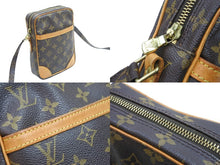 Load image into Gallery viewer, LOUIS VUITTON ルイ・ヴィトン モノグラム ダヌーブ ショルダーバッグ M45266 ブラウン ゴールド金具 美品 中古 52777
