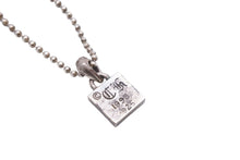 Load image into Gallery viewer, ChromeHearts クロムハーツ Frame BS Flear フレームビーエスフレア ネックレス アクセサリー 1998 シルバー925 良品 中古 52779