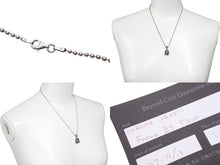 Load image into Gallery viewer, ChromeHearts クロムハーツ Frame BS Flear フレームビーエスフレア ネックレス アクセサリー 1998 シルバー925 良品 中古 52779