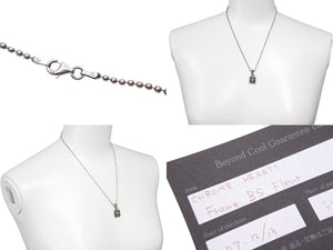 ChromeHearts クロムハーツ Frame BS Flear フレームビーエスフレア ネックレス アクセサリー 1998 シルバー925 良品 中古 52779