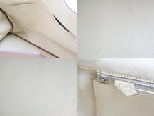 Load image into Gallery viewer, HERMES エルメス ハンドバッグ バーキン40 □K刻印 トリヨンクレマンス パーシュマン ベージュ系 シルバー金具 美品 中古 52784