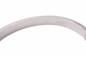 CARTIER カルティエ ブレスレット バングル レディース ラブ Cartier Pt950 #16 41g シルバー 美品 中古 52786