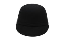Load image into Gallery viewer, Christian Dior クリスチャンディオール キャスケット 帽子 ブラック ロゴ サイズ57 94ATY920A893 ラビット シルク 美品 中古 52812