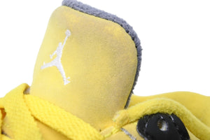 Nike ナイキ JORDAN 4 イエロー エアジョーダン4 14cm キッズ スニーカー BQ76700 - 700 良品 中古 52816