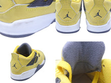 Load image into Gallery viewer, Nike ナイキ JORDAN 4 イエロー エアジョーダン4 14cm キッズ スニーカー BQ76700 - 700 良品 中古 52816