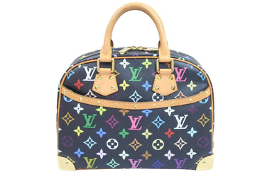 極美品 LOUIS VUITTON ルイ・ヴィトン ハンドバッグ トゥルーヴィル モノグラム M92662 マルチカラー ゴールド金具 中古 52880