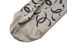 Load image into Gallery viewer, CHANEL シャネル ストッキング タイツ ココマーク 00A P16673V00854 ベージュ ブラック サイズ3 美品 中古 52905