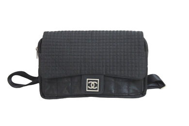 CHANEL シャネル リュック・デイパック スポーツライン A33039 ココマーク 10番台 ブラック 美品 中古 52913