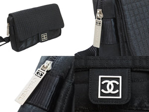 CHANEL シャネル リュック・デイパック スポーツライン A33039 ココマーク 10番台 ブラック 美品 中古 52913